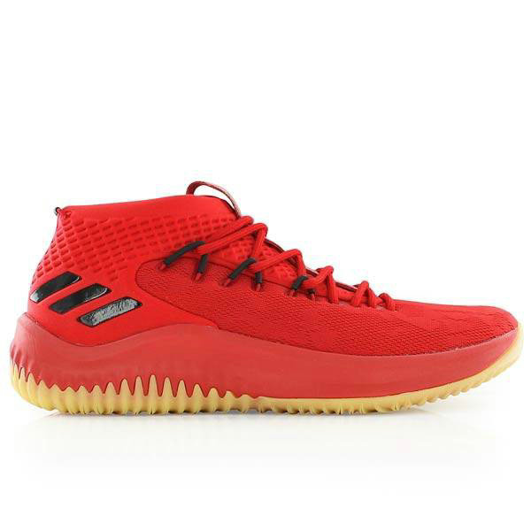 adidas Dame 4 red gum Rouge