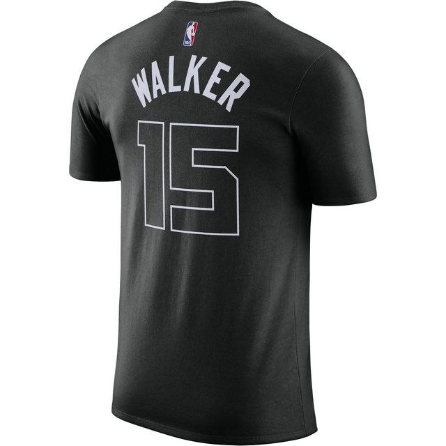T-shirt Kemba Walker Charlotte Hornets City Edition Dry Noir