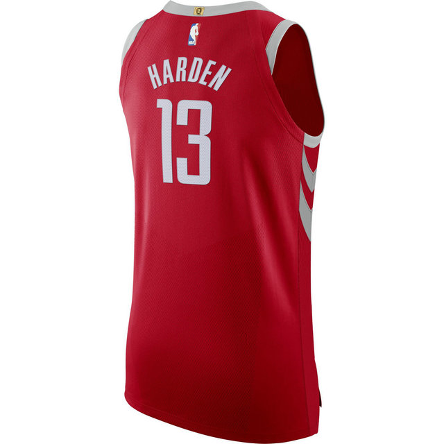 Maillot James Harden Houston Rockets Icon Edition Authentic Rouge
