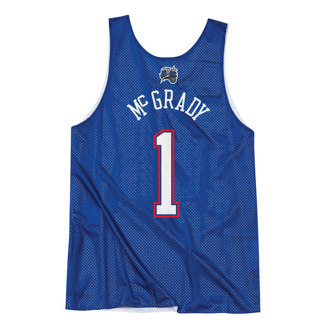 Débardeur NBA All-Star Tracy McGrady 2004 East Reversible Mitchell&Ness Bleu