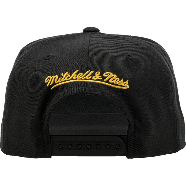 Casquette La Lakers Mitchell&Ness Wool Solid 2 Snapback Noir