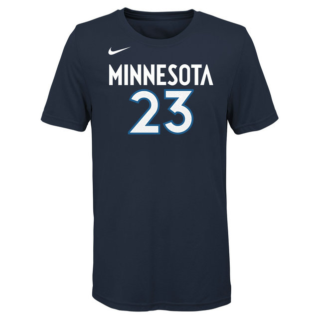 T-Shirt NBA Enfant Jimmy Butler Minnesota Timberwolves Bleu